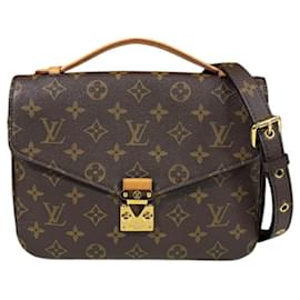 Louis Vuitton-Louis Vuitton Pochette Metis MM Monogram Shoulder Bag-Brown