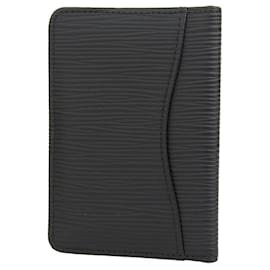 Louis Vuitton-Louis Vuitton Epi Organizer de Poche M63582 Card Case-Black