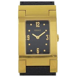 Montre rectangulaire à cadran noir VERSACE ALQ90 Autre