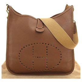 Hermès Borsa a Spalla Hermes Evelyn 1 GM Marrone