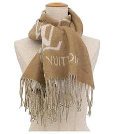 Louis Vuitton-Louis Vuitton Reykjavik Cashmere Shawl-Beige