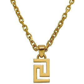 Versace vergoldete Halskette Golden