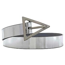 Cinturón Triángulo Bottega Veneta Plata
