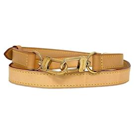 Louis Vuitton-Louis Vuitton Beige and Gold Strap-Beige,Golden