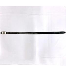 Hermès-Hermes Square Buckle Belt-Black,Camel