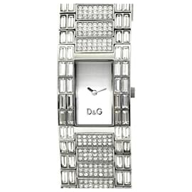 Dolce & Gabbana-Dolce & Gabbana Ladies Stainless Steel Quartz Wristwatch-Silvery