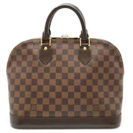 Louis Vuitton-Louis Vuitton Damier Alma Handbag N51131-Brown