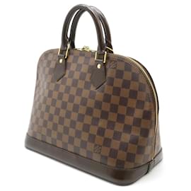 Louis Vuitton-Louis Vuitton Damier Alma Handbag N51131-Brown