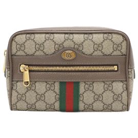Gucci Ophidia GG Supreme Small Belt Bag Beige