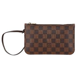Pochette Louis Vuitton Damier Neverfull PM Marrone AR2127 Marrone