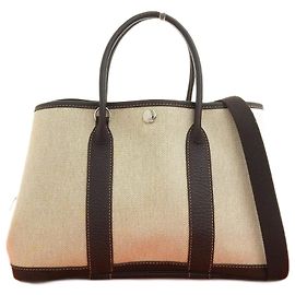 Hermès Borsa Tote Hermes Garden Party 30 TPM Marrone