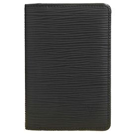 Louis Vuitton Epi Organizer de Poche Card Case M63582 Black