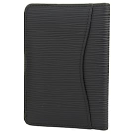 Louis Vuitton-Louis Vuitton Epi Organizer de Poche Card Case M63582-Black