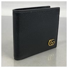 Gucci-Gucci GG Marmont Leather Wallet-Black