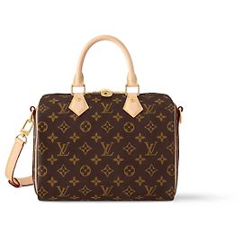 Louis Vuitton LV Speedy 25 bandoulière monogram Marron