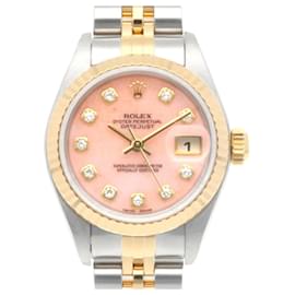 Rolex-Rolex Datejust Oyster Perpetual Watch-Silvery,Golden