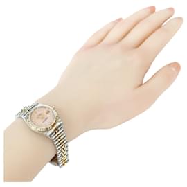 Rolex-Rolex Datejust Oyster Perpetual Watch-Silvery,Golden