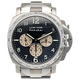 Autre Marque-Officine Panerai Luminor Chrono Watch PAM00052-Silvery