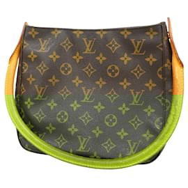 Louis Vuitton-Louis Vuitton Looping MM-Brown