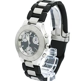 Cartier-Cartier Must 21 Chronoscaph Steel Quartz Men's Watch-Other