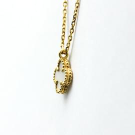 Van Cleef & Arpels-Van Cleef & Arpels Sweet Alhambra Pendant Necklace-Golden