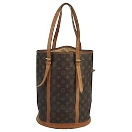 Louis Vuitton-LOUIS VUITTON Monogram Bucket GM Shoulder Bag M42236 LV Auth th5501-Monogram