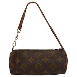 Louis Vuitton-LOUIS VUITTON Monogram Papillon Pouch LV Auth 106982-Monogram