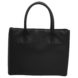 Céline-CELINE Hand Bag Leather Black Gold Auth yk16567-Black,Golden