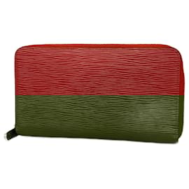 Louis Vuitton-Louis Vuitton Zippy organizer-Red