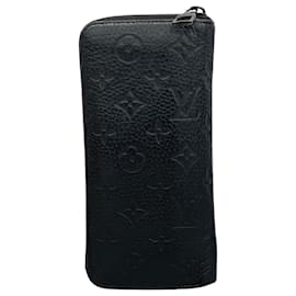 Louis Vuitton-Louis Vuitton Zippy Wallet Vertical-Black