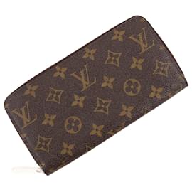 Louis Vuitton-Louis Vuitton Monogram Canvas Zippy Wallet M42616-Brown