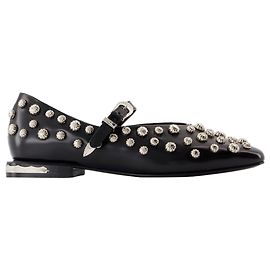 Aj1374 Ballerinas - Toga Pulla - Leather - Black Black