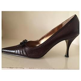 Dolce & Gabbana-Heels-Dark brown