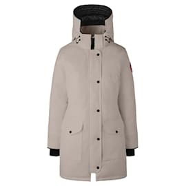 Canada Goose-Trillium parka in limestone color-Beige,Grey