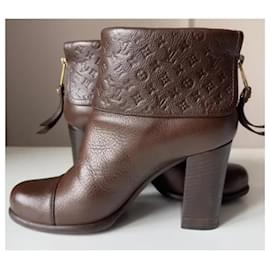 Louis Vuitton-Ankle Boots-Brown