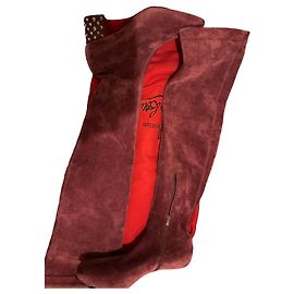Christian Louboutin Estudio de estiramiento 55 Burdeos