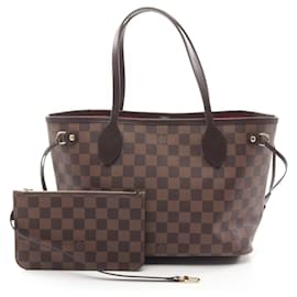 Louis Vuitton-Louis Vuitton Damier Neverfull PM Tote Bag N41359-Brown