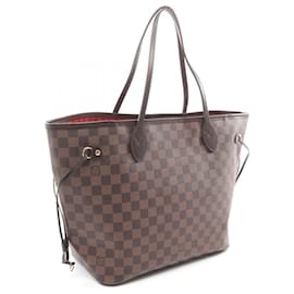 Louis Vuitton-Louis Vuitton Damier Neverfull MM Tote Bag N41358-Brown