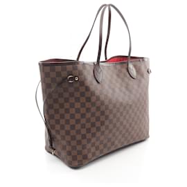 Louis Vuitton-Louis Vuitton Neverfull GM Damier Ebene Tote Bag-Brown