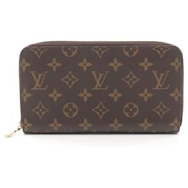 Louis Vuitton-Louis Vuitton Zippy Organizer Wallet Brown M62581-Brown