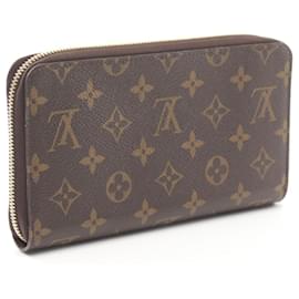 Louis Vuitton-Louis Vuitton Zippy Organizer Wallet Brown M62581-Brown