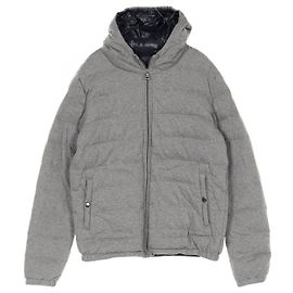 Moncler MOREL Cotton Down Jacket Gray Brown