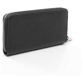 Christian Louboutin-Christian Louboutin PANETTONE Leather Wallet-Black