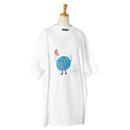 Balenciaga-Balenciaga LOVE EARTH Double Sleeve T-Shirt-Other