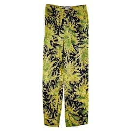 Balenciaga-Balenciaga Silk Floral Easy Pants-Other