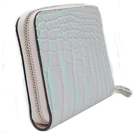 Louis Vuitton-Louis Vuitton Crocodile Zippy Coin Purse N80913-Green