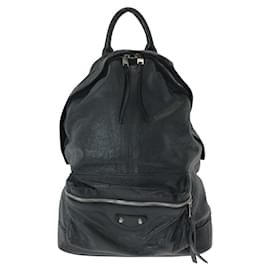 Balenciaga-Balenciaga Leather Classic Backpack-Black