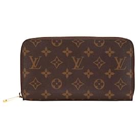 Louis Vuitton-Louis Vuitton Monogram Zippy Organizer Wallet-Brown
