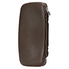 Louis Vuitton-Louis Vuitton Taiga Organizer Atoll Wallet M30658-Brown
