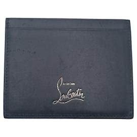 Christian Louboutin-Christian Louboutin Leather Card Case-Black